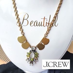 J.Crew Bejeweled Statement Necklace